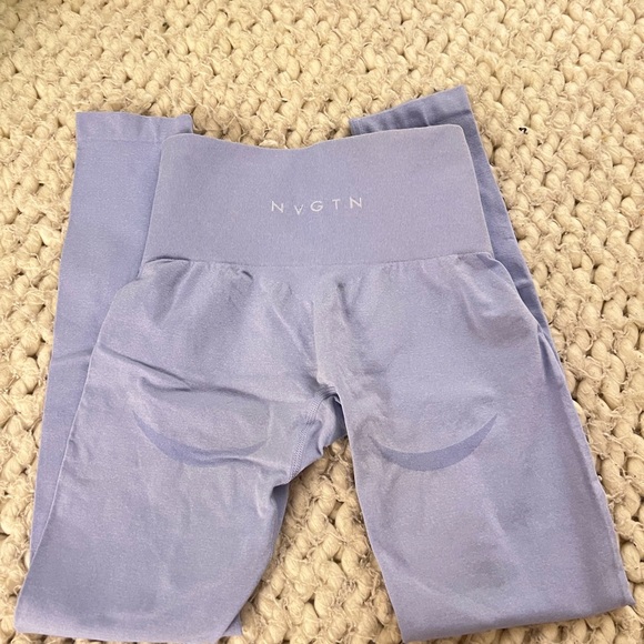 NGVTN Periwinkle curve seamless leggings - Picture 4 of 6